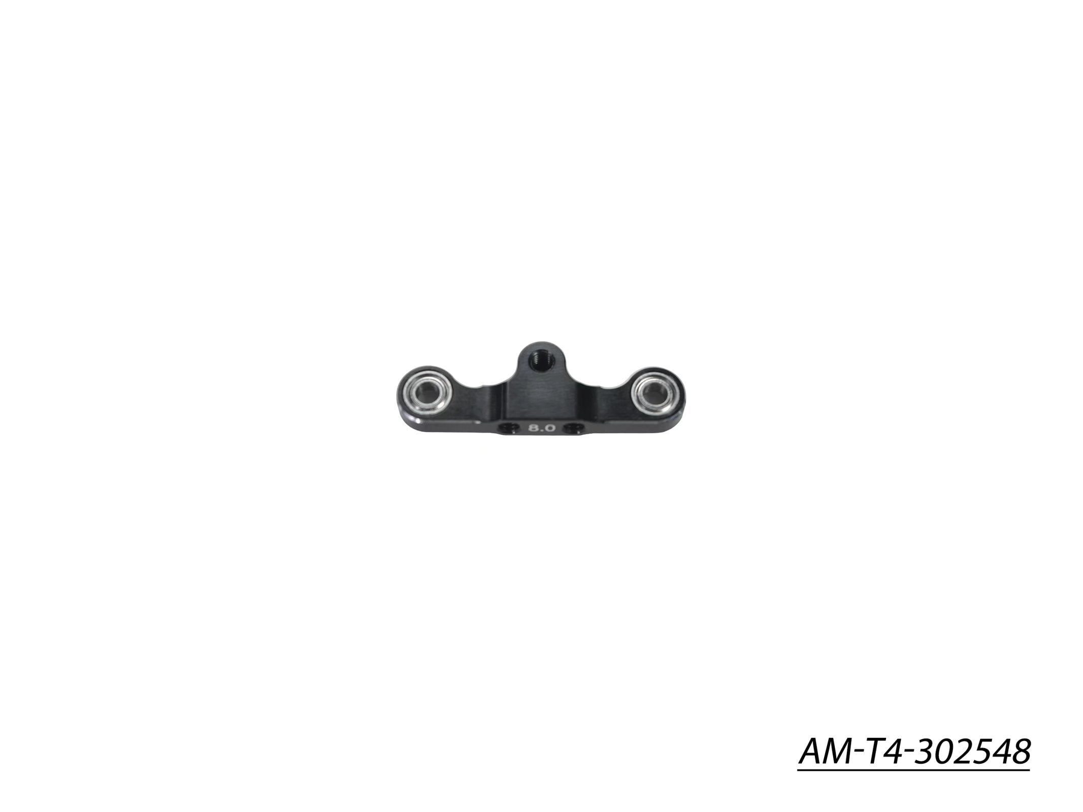 Arrowmax T4 Plaque Direction Alu 8.0mm Noire Dual Servo Saver