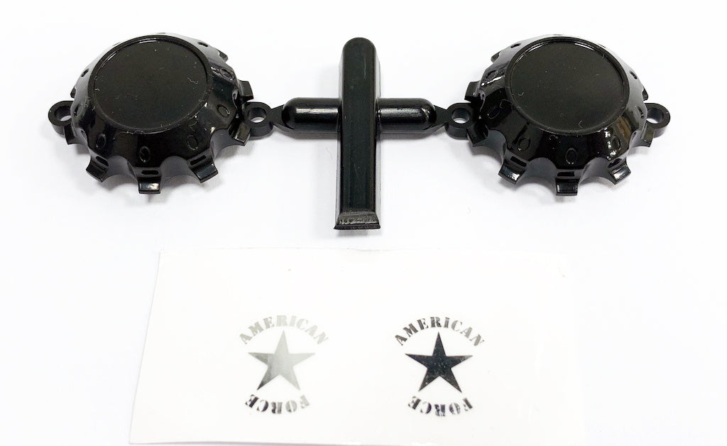CEN CD0630 Cabochon roue American Force H01 noir