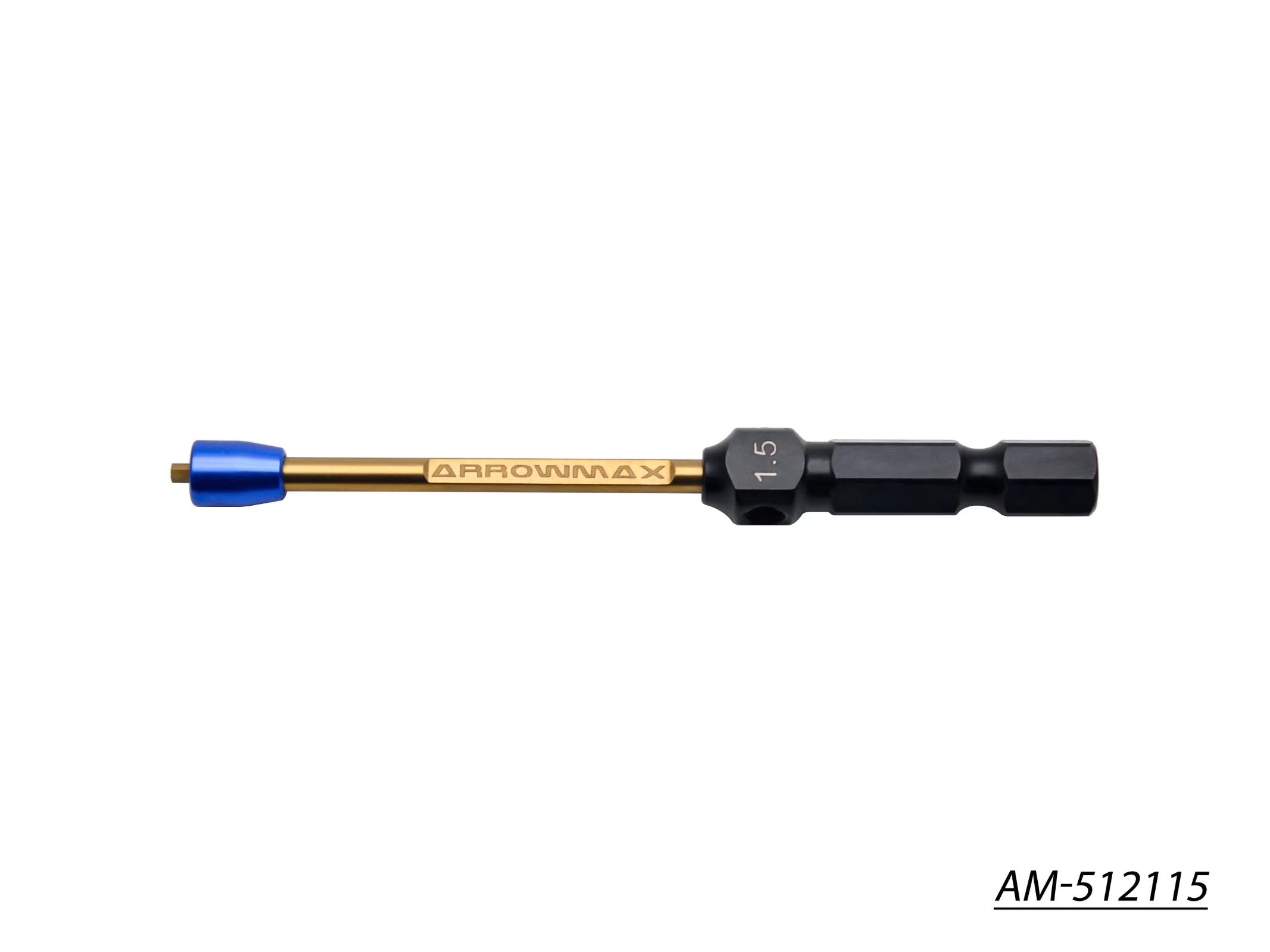 Arrowmax Accessories AM-512115 clé allen 1,5x80mm embout V2
