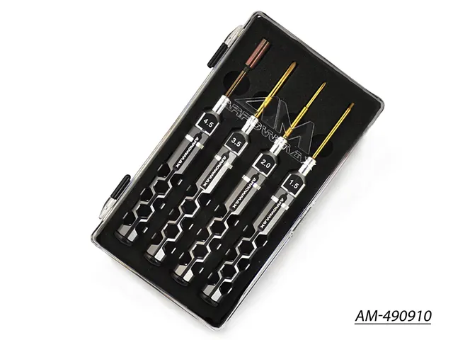 Arrowmax Mini Honeycomb Coffret Outils 4 Pièces