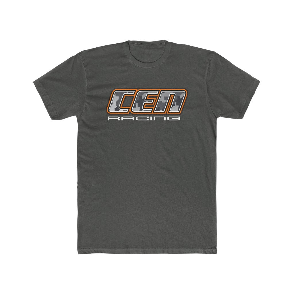CEN Apparel Digital Camo Logo t-shirt coton cuivre brûlé L