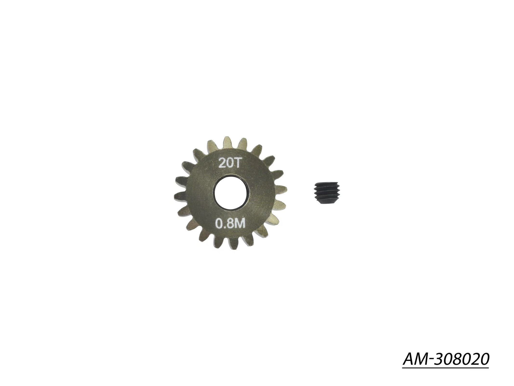 Arrowmax AM-308020 pignon 0.8M 20T alu 7075 Hard