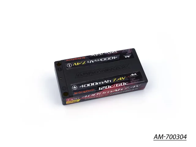 Arrowmax 2S LiPo AM-700304 batterie 4000mAh 7.4V 60C