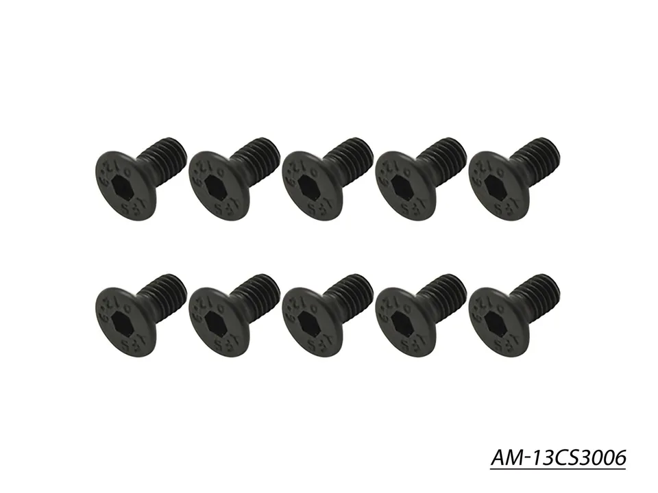 Arrowmax Screws vis Allen M3x6 AM-13CS3006 lot de 10