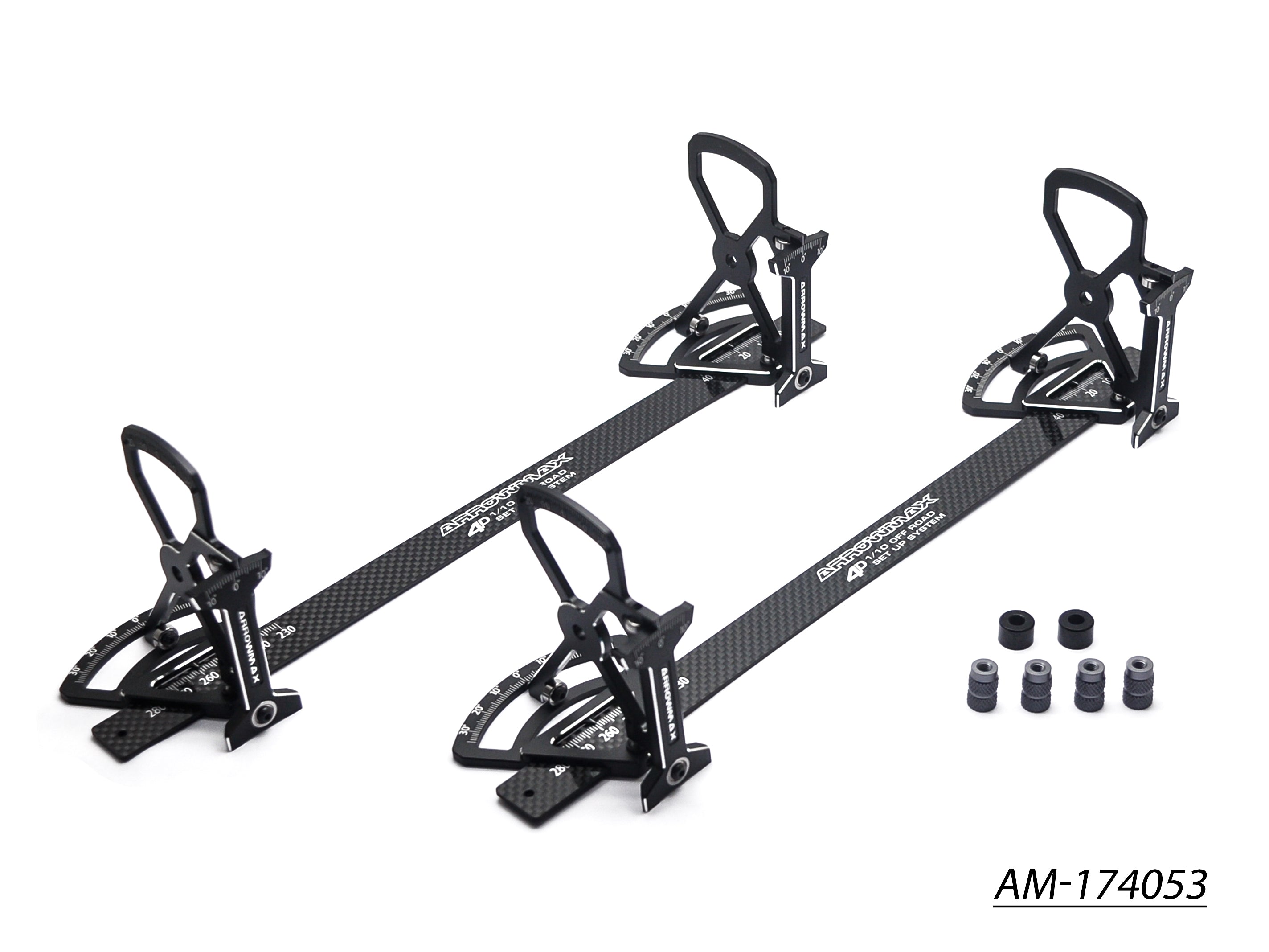Arrowmax Setup System AM-174053 Banc 4D 1/10 TT + housse