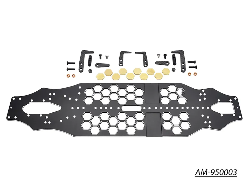 Arrowmax Yokomo BD10 Châssis Alu Honeycomb AM-950003