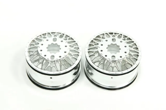 CEN CD0641 jantes KG1 Trident-D chrome avant 1/10