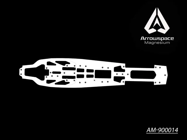 Arrowmax Arrowspace AM-900014 châssis Serpent 977e Mg