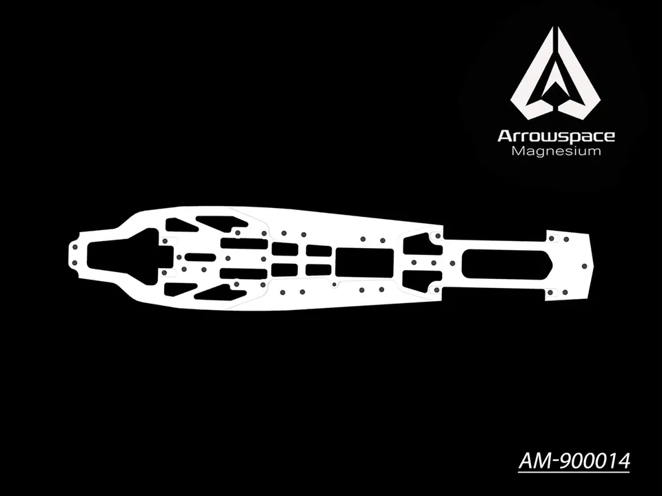 Arrowmax Arrowspace AM-900014 châssis Serpent 977e Mg