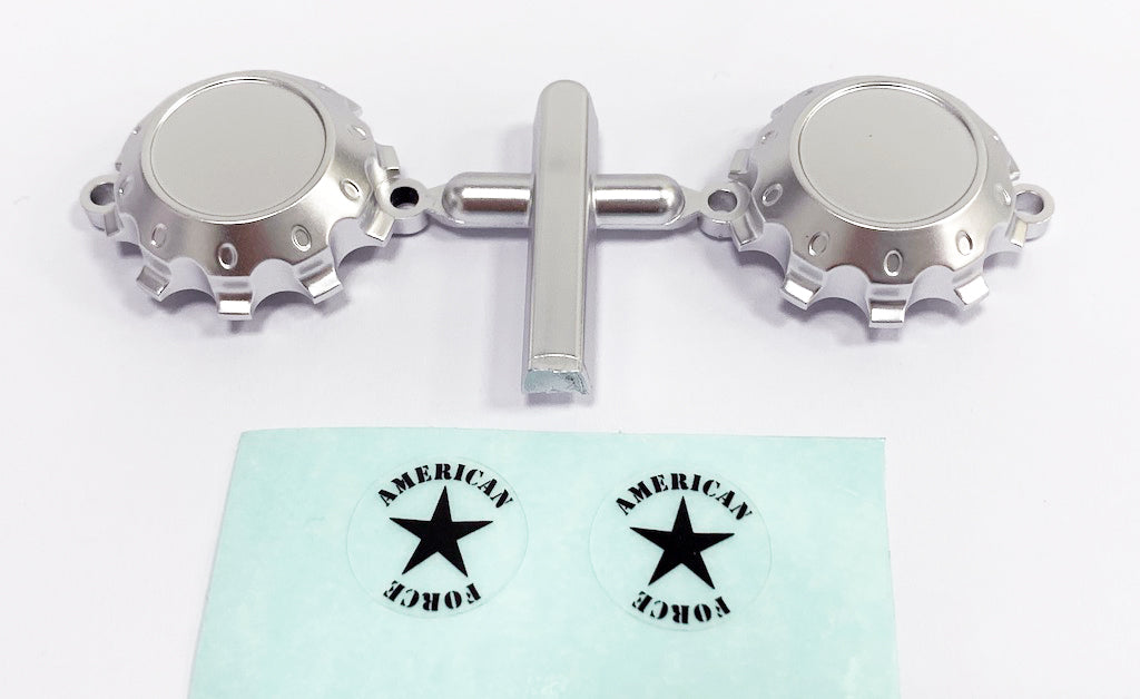 CEN CD0631 cache roue American Force H01 Contra argent