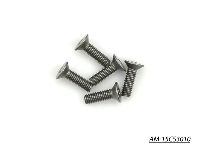 Arrowmax AM-15CS3010 vis titane fraisée M3x10 lot 5