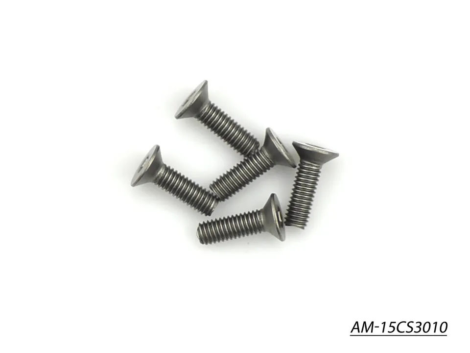 Arrowmax AM-15CS3010 vis titane fraisée M3x10 lot 5