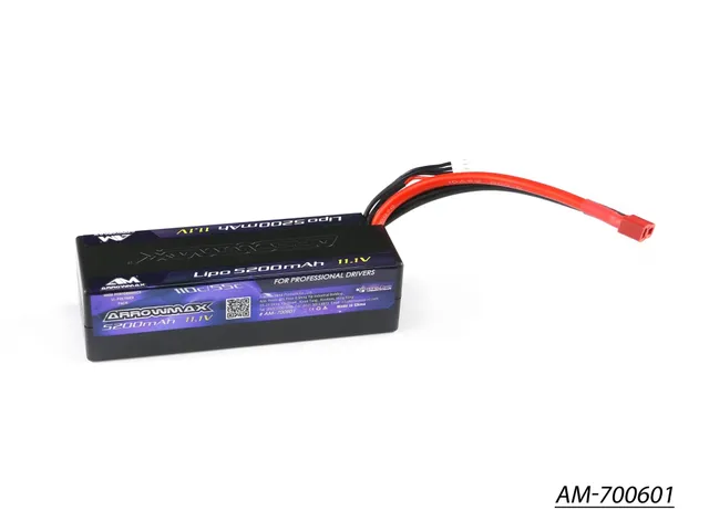 Arrowmax 3S LiPo AM-700601 batterie 5200mAh 11.1V Deans
