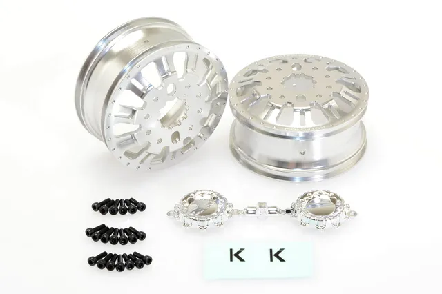 CEN KAOS CKD0652 roue arrière dually alu argent 2pcs