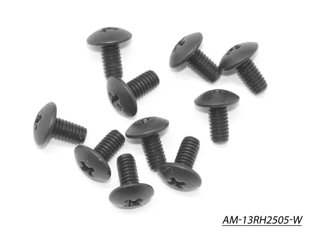 Arrowmax Screws AM-13RH2505-W vis cruciforme M2,5x5 x10