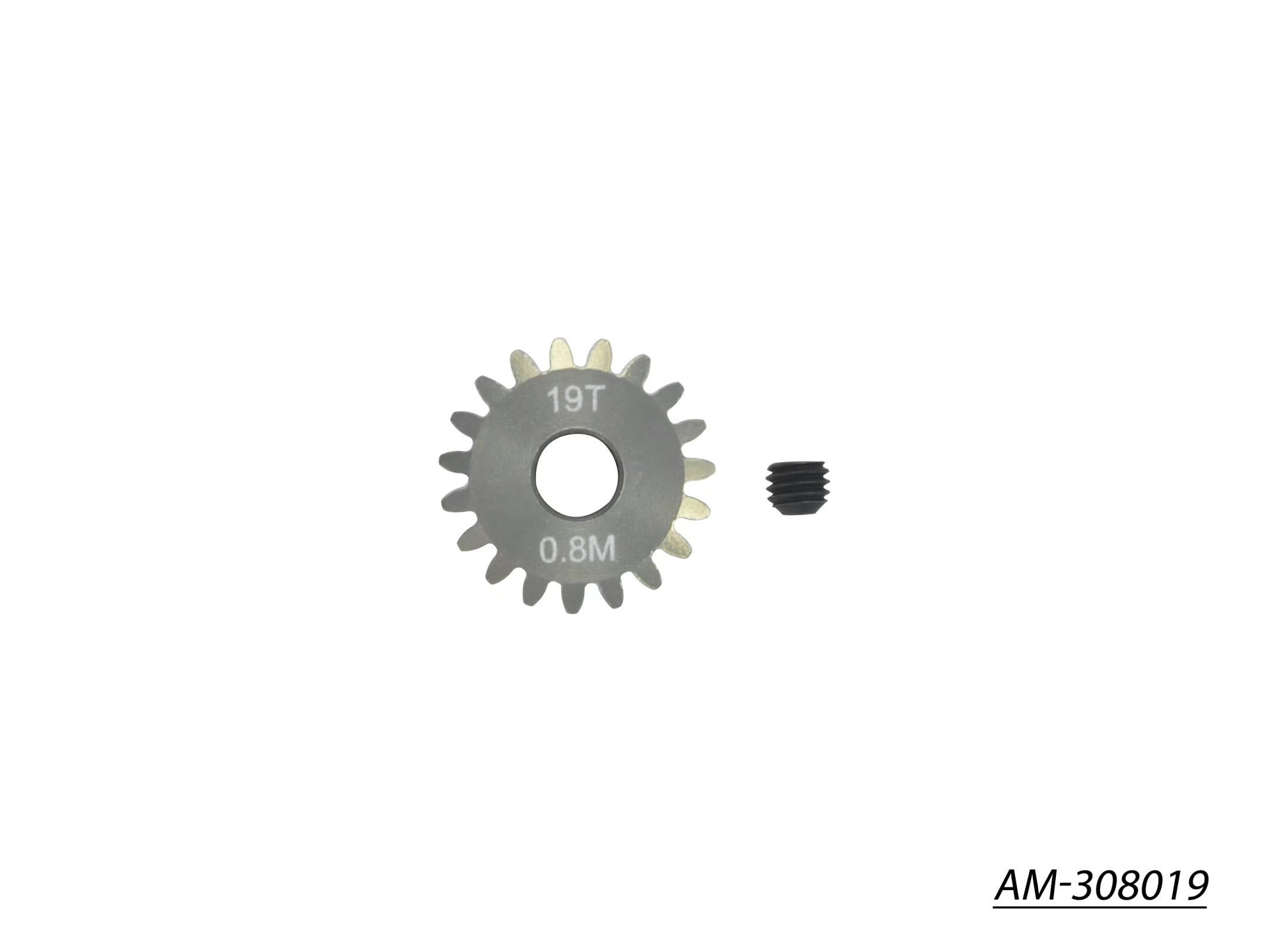 Arrowmax Gears Pignon Moteur 0.8M 19T Alu 7075 AM-308019