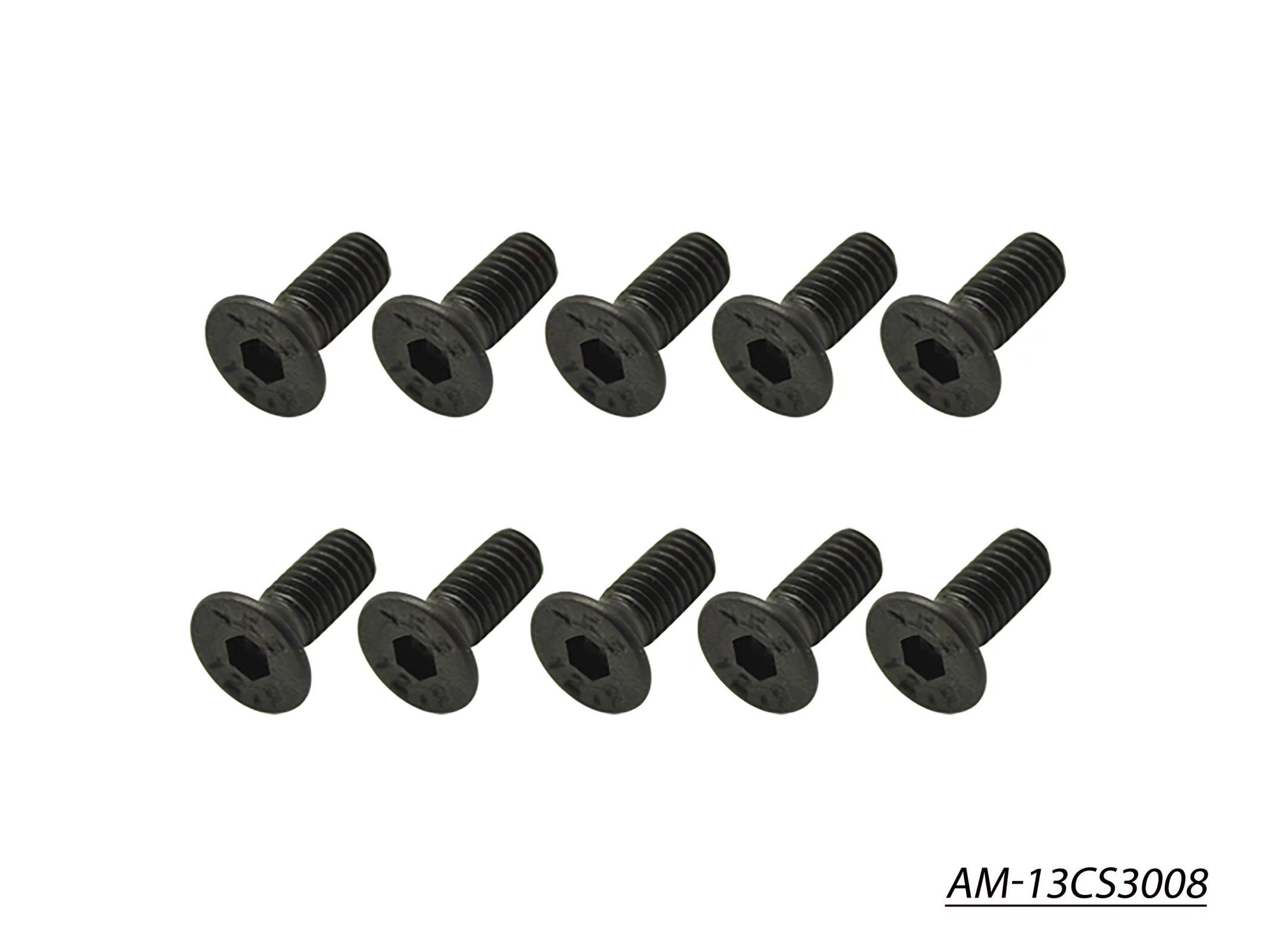 Arrowmax Screws Vis Allen M3x8 Fraisée Lot 10 Acier