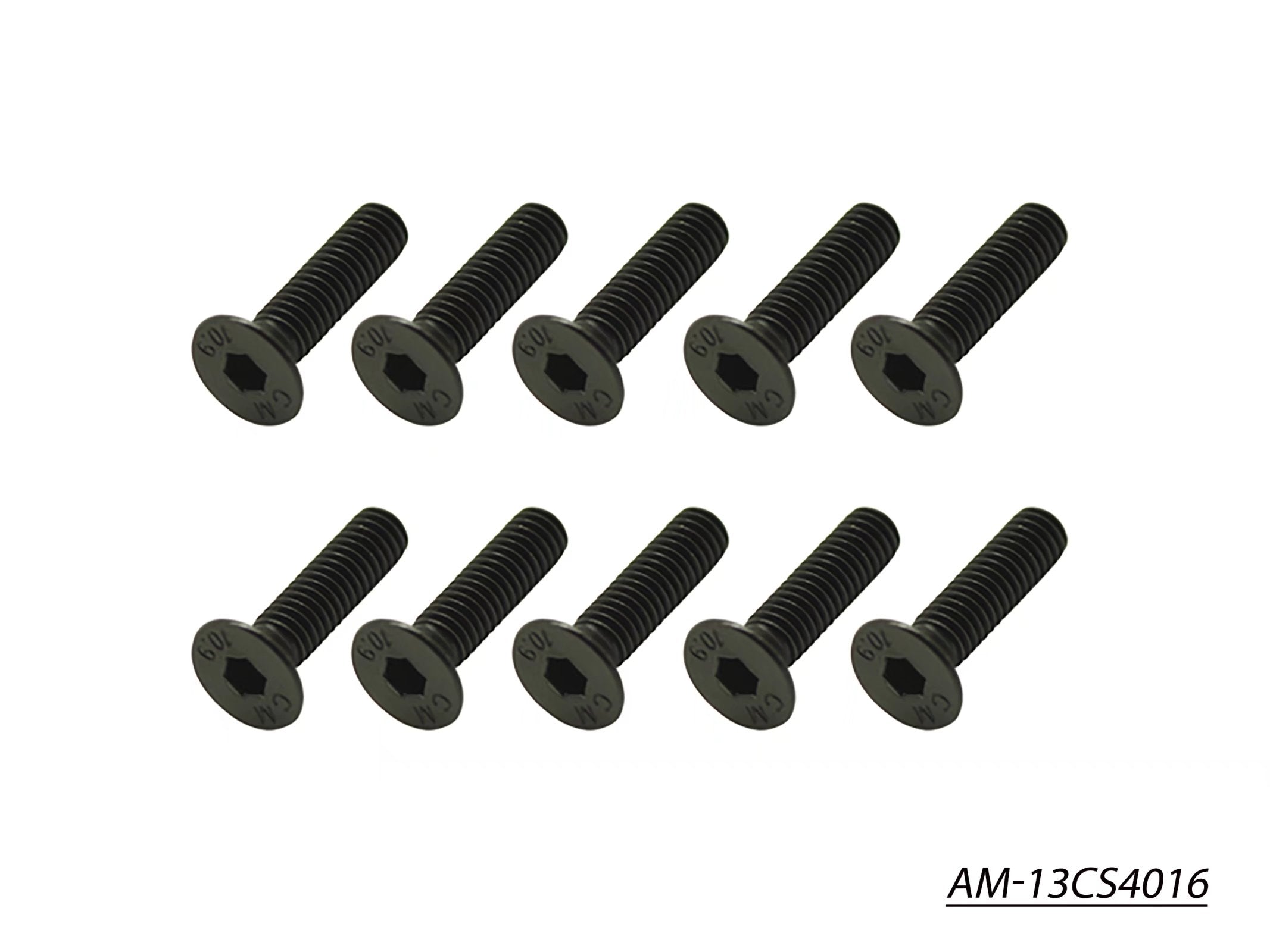 Arrowmax Screws AM-13CS4016 vis fraisée M4x16 lot 10