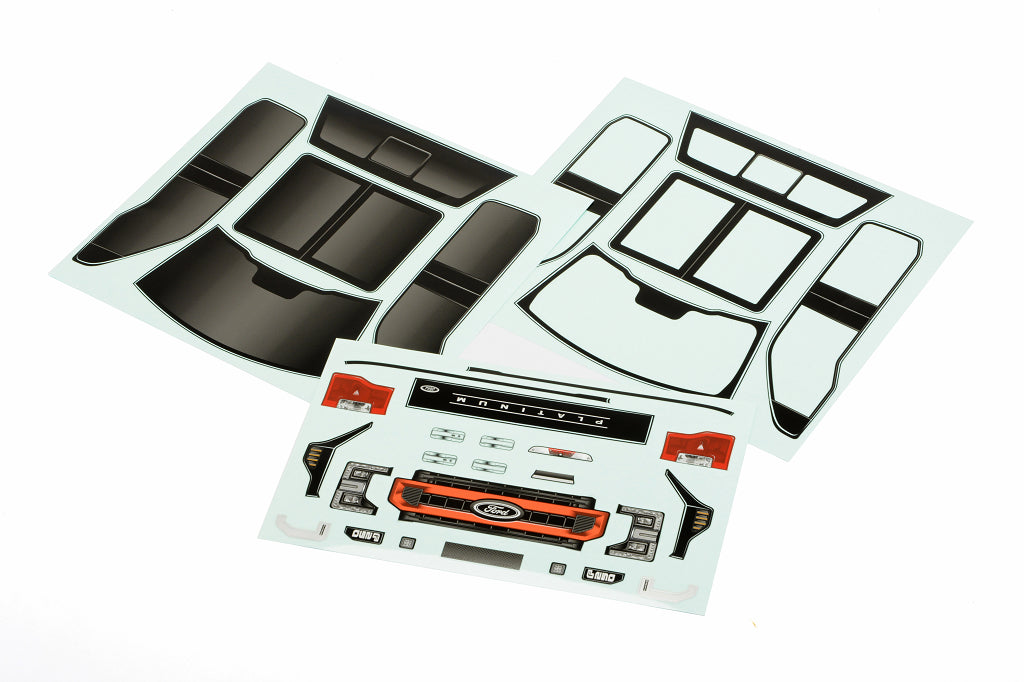 CEN CD0972 grille avant Ford F-250 Burnt Copper décal