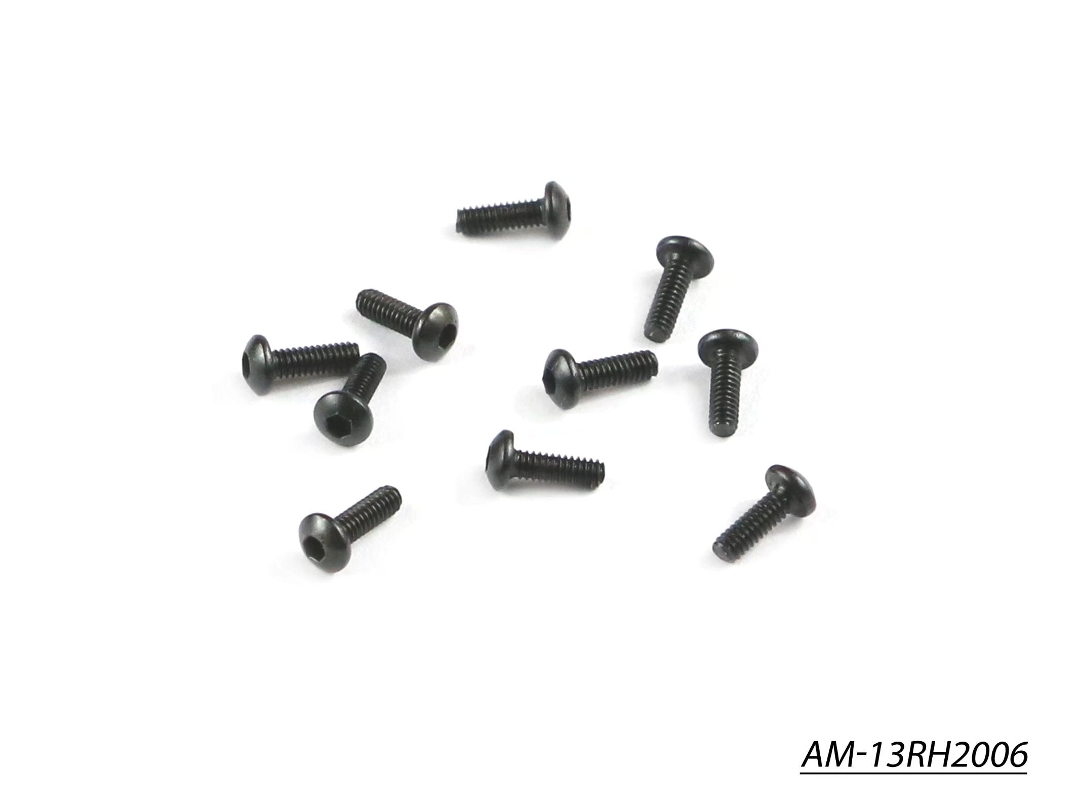 Arrowmax Screws vis Allen tête ronde M2.0x6 x10