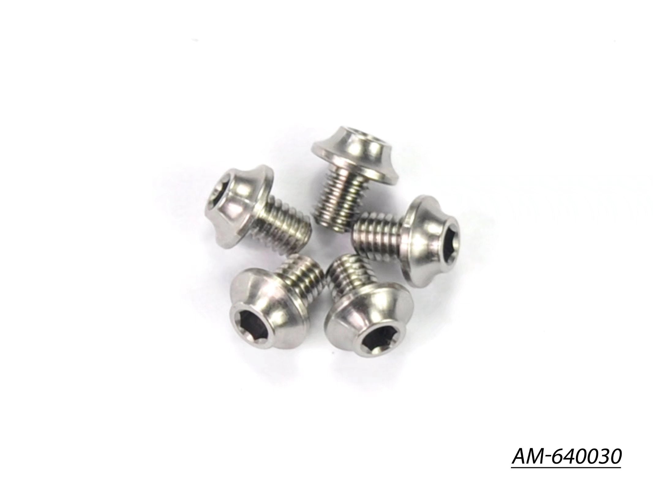 Arrowmax AM-640030 vis titane M3x4 ronde lot de 5