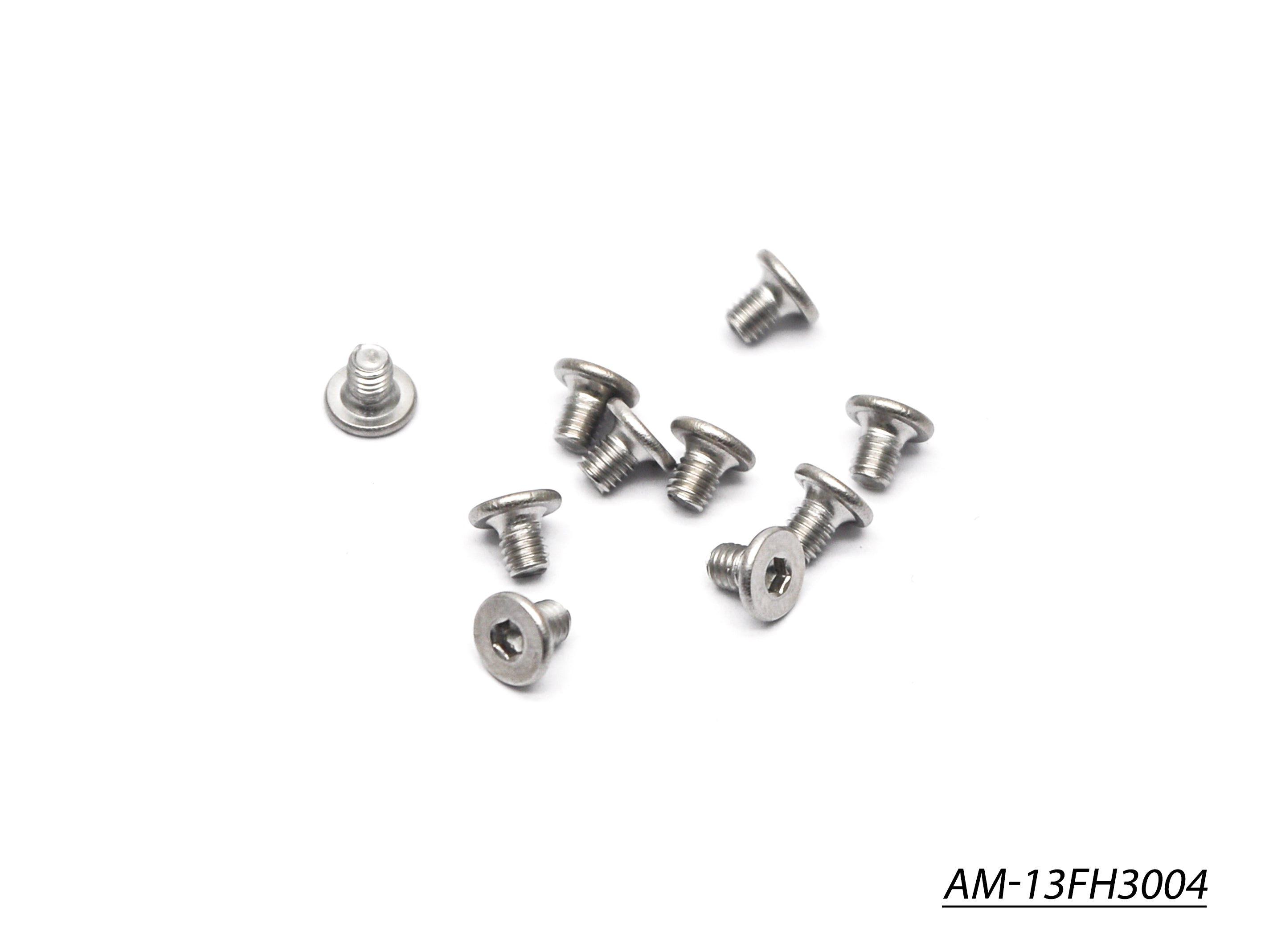Arrowmax Screws Vis Allen Tête Plate M3x4 AM-13FH3004 x10