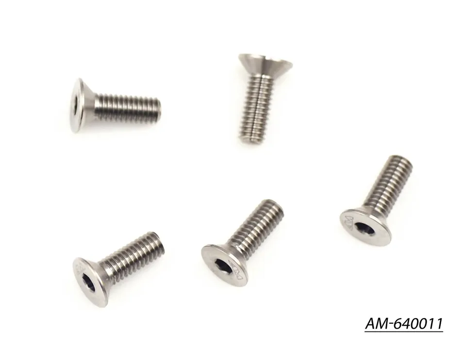 Arrowmax Screws AM-640011 vis titane M4x10 fraisée lot 5