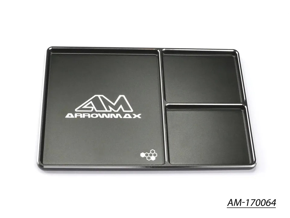 Arrowmax boitier AM-170064 alu vis 180x120x8mm