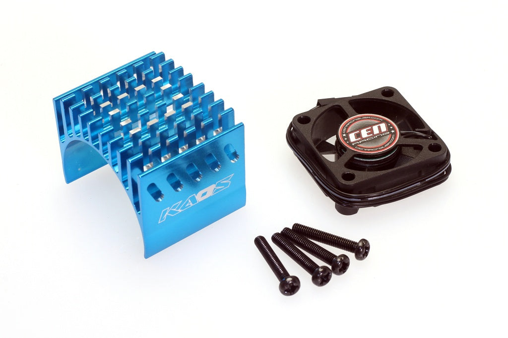 CEN KAOS Rally 1 CKM0404 dissipateur moteur alu bleu