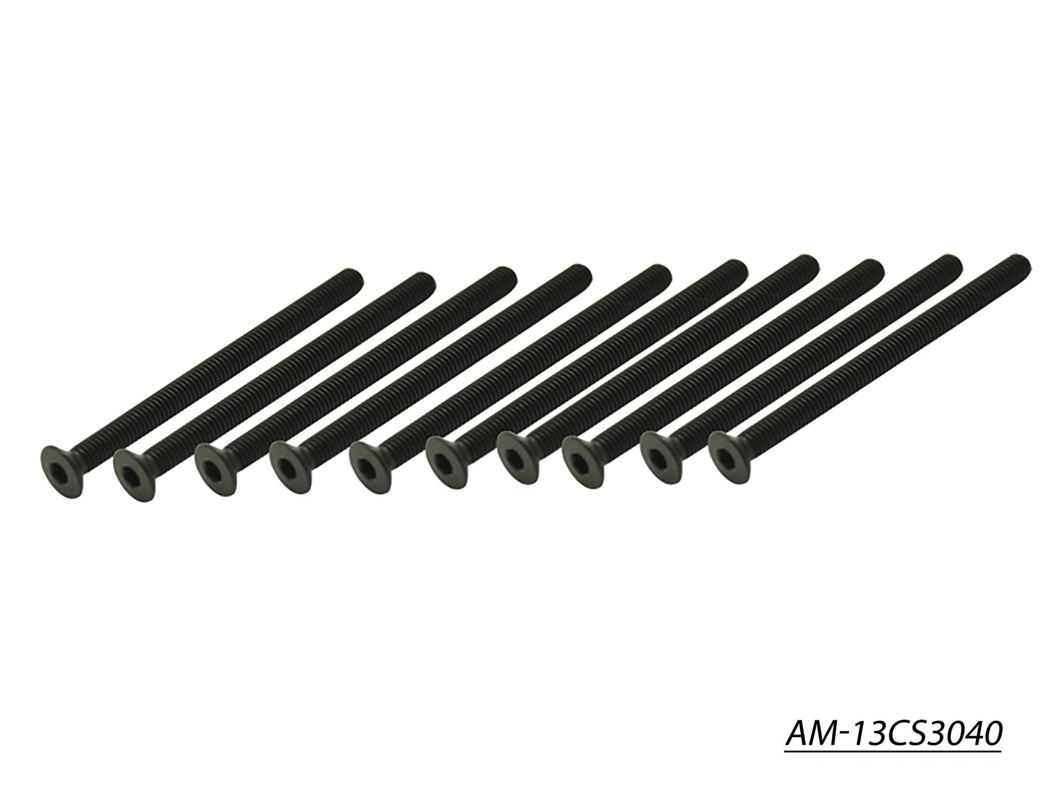 Arrowmax vis fraisées Allen M3x40 AM-13CS3040 lot 10 acier