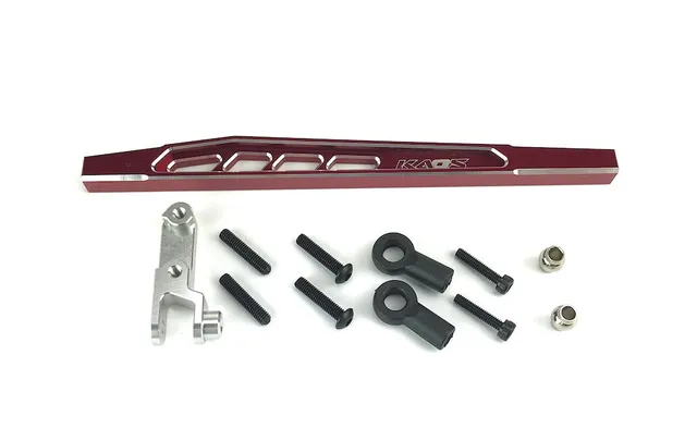 CEN CKD0379 tirant suspension arrière 117mm alu rouge F450